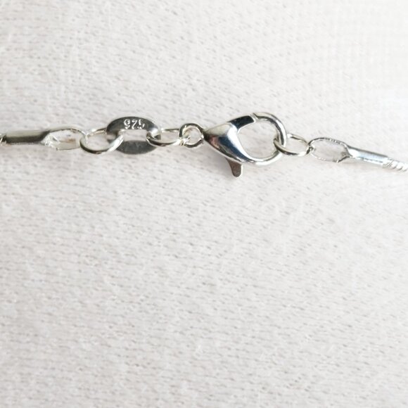 AUSTRALIAN TRIPLET OPAL HEART PENDANT STERLING CHAIN 100% ARTISAN NEWHANDCAFTED - Picture 10 of 10